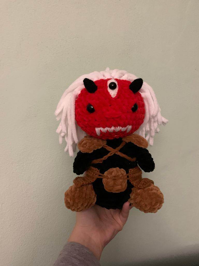 The Oni Dead by Daylight crochet plush